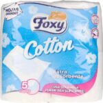 Foxy Cotton Papel Higiénico 5 Capas 4 Rollos - Afbeelding 4