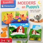 moeders en puppy’s - clementoni - dieren - kind - spelen en leren