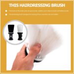 Maxenza Nekborstel - Nekkwast - Kappersborstel Hoog Kwaliteit - Professionele Barber Brush - 2 Stuks - Wit - Afbeelding 8