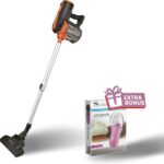 Sogo SS-16115-O Zakloze Steelstofzuiger met HEPA Filter & Krachtige 600W Motor - Incl. Oplaadbare Pluizentondeuse