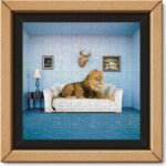 Clementoni Legpuzzel - Frame Me Up Puzzel Collectie - The Master of the house - 250 stukjes, puzzel volwassenen - Afbeelding 3