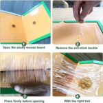 Maxenza Muizen Lijmplanken – Lijmplaat Muizenval – Muizenvallen voor binnen – 20 stuks – 100% pakkans - Afbeelding 14