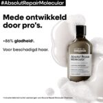 L'Oréal Professionnel Absolut Repair Molecular Shampoo – Professionele shampoo voor beschadigd haar – 300 ml - Afbeelding 4