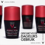 Vichy Homme Deodorant Clinical Control 96U 50ml tegen overmatige transpiratie - roller 50ml - ook voor een gevoelige huid - Afbeelding 4