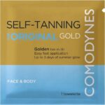 Zelfbronsende doekjes Natural & Fast Bronzing Comodynes (8 uds) (8 uds) - Afbeelding 4