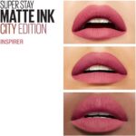 Maybelline New York - SuperStay Matte Ink Lipstick - 125 Inspirer - Roze - Matte, Langhoudende Lippenstift - 5 ml - Afbeelding 6