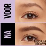 Maybelline New York - Express Brow Duo - 02 Medium Brown - Bruin Wenkbrauwpotlood en Poeder