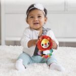VTech Dierenvriendjes Rammelaar Leeuw - Baby Speelgoed - Bijting - Educatief Baby Speelgoed - Van 3 tot 12 Maanden - Afbeelding 3