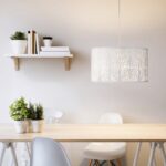 INSPIRE - Hanglamp FOREST - Hanglamp naturel - 3 lampen - 3 x E27 60W - ÃƒÆ’Ã†â€™Ãƒâ€¹Ã…â€œ40 cm x H. 23 cm - metaal - wit