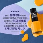 Rimmel London 60 seconds SuperShine nagellak - 450 Night Light Haze - Afbeelding 4