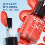 Rimmel Super Gel Nagellak - 047 Spiced Coral - Afbeelding 3