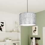 INSPIRE - Hanglamp 1 lamp - SLOTS - 1 x E27 60W - Ã˜38 CM - Metaal - Nikkel