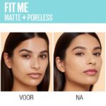Maybelline Fit Me Matte + Poreless Foundation 312 Golden 30ml - Afbeelding 3