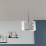 INSPIRE - Hanglamp 1 lamp - SLOTS - 1 x E27 60W - Ã˜38 CM - Metaal - Nikkel - Afbeelding 5