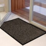 Duurzaam Deurmat Droogloopmat Laagpolig XXL 60 x 80 cm - Grijs