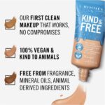 Rimmel London KIND & FREE Vegan Foundation 400 Natural Beige - Afbeelding 3