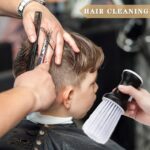 Maxenza Nekborstel - Nekkwast - Kappersborstel Hoog Kwaliteit - Professionele Barber Brush - 2 Stuks - Wit - Afbeelding 7