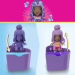Barbie Color Reveal Beach Splash - MATTEL - Bouwspeelgoed - Bouwset met 5 Surprises & Accessoires - Mega Bloks - Mega Construx Barbie - Color Reveal Bouwset - Afbeelding 4