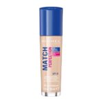 RIMMEL Match Perfection SPF20 podk ad dopasowuj cy si  do cery 010 Light Porcelain 30ml