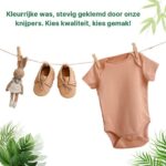 Maxenza Houten Wasknijpers - Wasknijpers - Knutselen - Bamboe - Met een wasknijperzak - 120 Stuks - Afbeelding 4