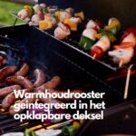 Maxenza Grill Time Houtskoolbarbecue Cowboygrill - Verstelbare BBQ met Thermometer, Opklapbaar Dienblad & Wielen - Afbeelding 4