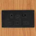 Soundlogic 80077 Houten Bluetooth Draadloos Speaker 18 x 25 x 9.5 cm - Afbeelding 3