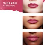 L’Oréal Paris Color Riche Satin Lipstick - Verzorgende, Lippenstift Verrijkt met Arganolie - 453 Rose Creme - Roze - 4,54 gr - Afbeelding 4