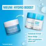 Neutrogena Hydro Boost Aqua Crème, gezichtscrème, verzorging, dagcrème voor droge huid, parfumvrij, 50 ml - Afbeelding 2