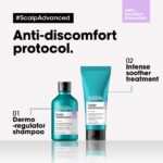 L'Oréal Professionnel Scalp Advanced Anti-Discomfort Intense Soother Treatment - Conditioner voor een gevoelige hoofdhuid - 200ml - Afbeelding 4
