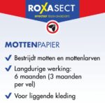 Roxasect Mottenpapier - Insectenbestrijding - 2 stuks - Afbeelding 2