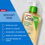 CeraVe Hydraterende Schuimende Reinigingsolie - Normale tot Zeer Droge Huid - 473ml - Afbeelding 3