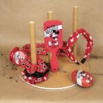 Ontwar Haarborstel Mickey Mouse Rood - Afbeelding 3
