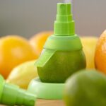 Metaltex Citruspers / Citrusspray met citroenhouder - Groen - Afbeelding 3