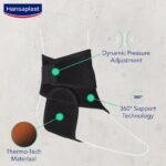Hansaplast Protective Sport Enkel Bandage - Enkelsteun - Enkel Brace - Verstelbaar - Zwart - Afbeelding 4