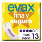 Maxi Maandverband zonder vleugels FINA & SEGURA Evax (13 uds) - Afbeelding 2