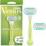 Gillette Venus - Extra Smooth scheerapparaat - 5 blades - 2 mesjes - Afbeelding 2