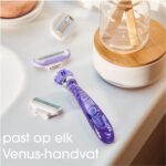 Gillette Venus Deluxe Smooth Swirl Scheermesjes Voor Vrouwen - 6 Navulmesjes - Afbeelding 2