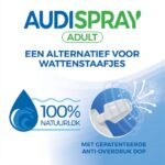Audispray Adult - Oorsmeer Verwijderaar - Oorspray - 100% Natuurlijke Spray - Oordruppels - Oorreiniger - Oorspuit - Alternatief Wattenstaafjes - Afbeelding 4