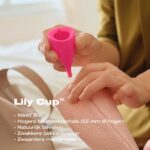 Intimina - Lily Cup maat B - dunne menstruatiecup, vrouwelijke cup, tot 8 uur te gebruiken - Afbeelding 4
