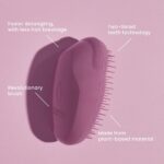 Tangle Teezer Original The Eco Brush Earthy Purple - Afbeelding 2
