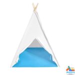 Maxenza Let’s Play 8177 Indianen - Tipi Wigwam Tent Voor Kinderen - Voor Binnen & Buiten - Houten Frame - 120 x 120 x 150 cm - Afbeelding 5