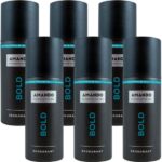 6x Amando Deodorant Bold 150 ml - Afbeelding 4