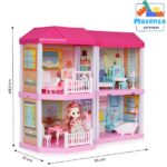 Maxenza HC507651 Interactieve Poppenhuis - LED Verlicht - 113 Delig - Voor Meisjes Vanaf 3 Jaar - Afbeelding 4