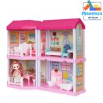 Maxenza HC507651 Interactieve Poppenhuis - LED Verlicht - 113 Delig - Voor Meisjes Vanaf 3 Jaar - Afbeelding 6