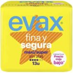 Maxi Maandverband zonder vleugels FINA & SEGURA Evax (13 uds) - Afbeelding 4