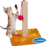Pet Toys - Krabpaal - Met Balletje - Hout - 30 x 35 cm - Afbeelding 4
