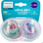 Philips Avent Fopspeen +6m Air Mix Dieren - Afbeelding 2
