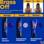 Matrix Brass Off Conditioner – Neutraliseert warme ondertonen in bruin haar – 300 ml - Afbeelding 4