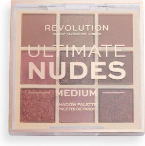 Makeup Revolution Ultimate Nudes Eyeshadow Palette - Medium - Afbeelding 2