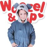 Woezel en Pip onesie - huispak - pyjama - Maat 104/110